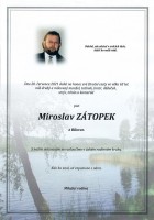 7Parte Zátopek Miroslav_Bílovec