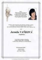 únor2022_Parte Vaňková Jarmila_Příbor