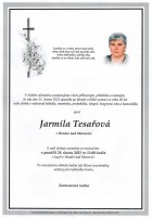 únor2022_Parte Tesařová Jarmila_Hradec nad Moravicí