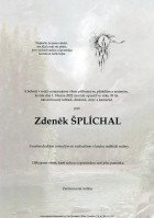 březen2022_Parte Šplíchal Zdeněk_Příbor