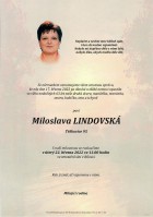 březen2022_Parte Lindovská Miloslava_Bílovec