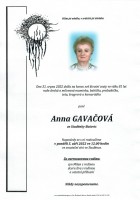 září2022_Parte Gavačová Anna_Bílovec