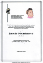říjen2022_Parte Ohnheiserová Jarmila_Hradec