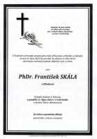 říjen2022_Parte Skála František, PhDr.
