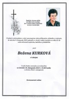 listopad2022_Parte Kurková Božena_Bílovec