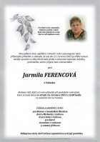 červenec23_Parte Ferencová Jarmila_Fulnek
