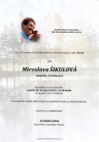 červenec23_Parte Šikulová Miroslava_Studénka
