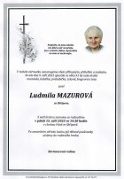 září23_Parte Mazurová Ludmila_Hradec nad Moravicí