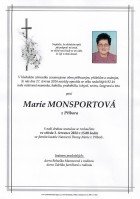 červenec24_Parte Monsportová Marie_Příbor