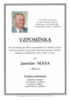 Vzpomínka Máša Jaroslav