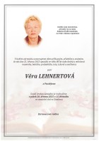 březen25_Parte Lehnertová Věra_Bílovec