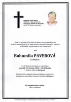 březen25_Parte Paverová Bohumila_Hradec nad Moravicí