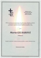 květen25_Parte Gelnarová Marta_Bílovec