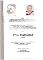 říjen25_Parte Buroňová Jiřina_Bílovec