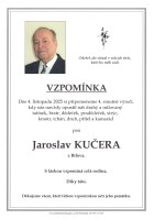Vzpomínka Kučera Jaroslav
