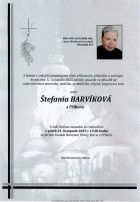 Parte Barvíková Štefania_Příbor