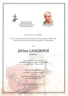 Parte Langrová Jiřina_Bílovec