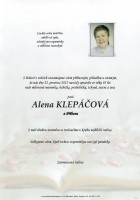 Parte Klepáčová Alena_Příbor