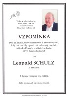 Vzpomínka Schulz Leopold