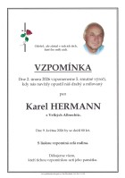 Vzpomínka Hermann Karel