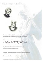 Parte Matějková Albína_Bílovec