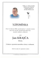 Vzpomínka Krajča Jan
