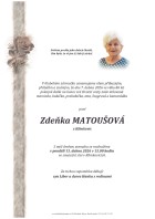 Parte Matoušová Zdeňka_Bílovec