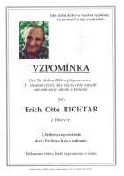 Vzpomínka Richta Erich Otto