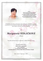 Parte Sedláčková Margareta_Bílovec