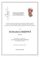 Parte Rejdová Květoslava_Bílovec