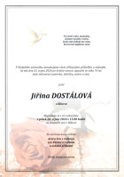 srpen26_Parte Dostálová Jiřina_Bílovec