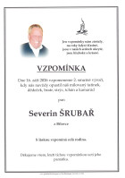 Vzpomínka Šrubař Severin