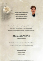 Parte Hroncová Marie_Hradec nad Moravicí